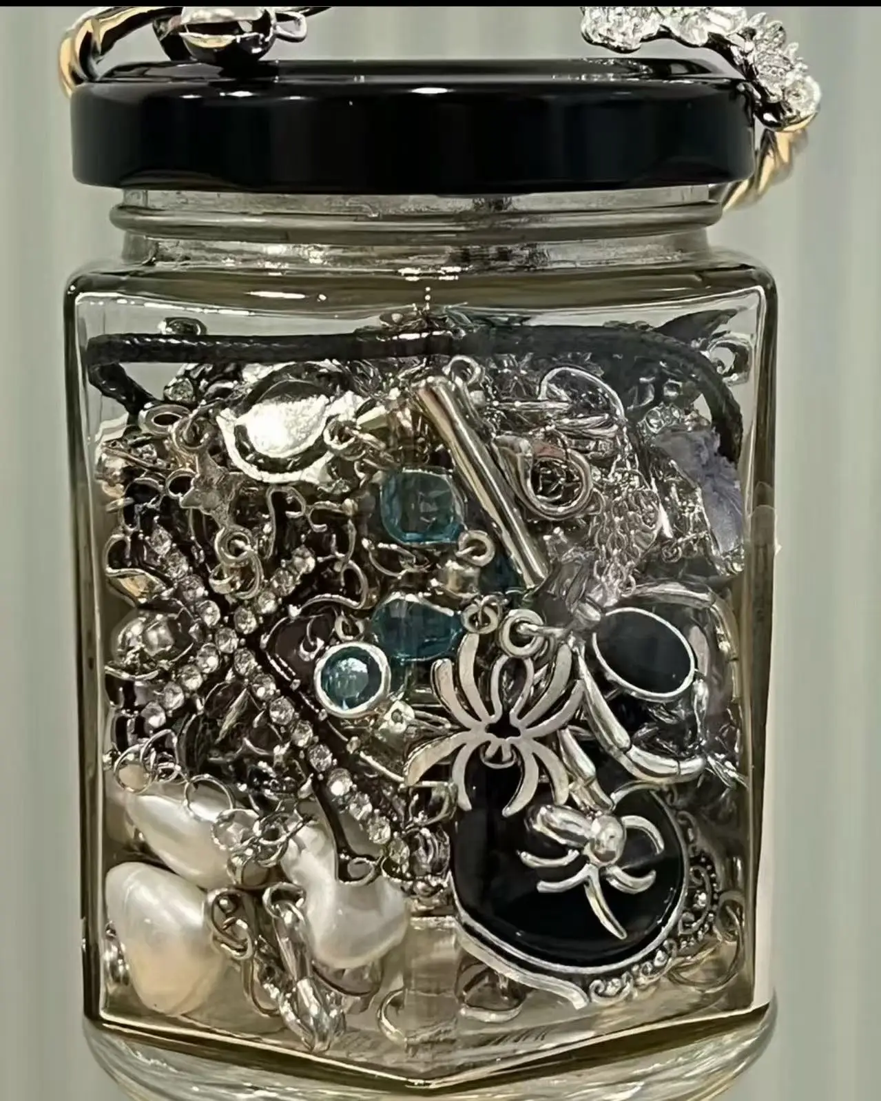 Супер популярная новая ювелирная слепая коробка, банка, смешанная глухая коробка, сумка для удачи, разные ожерелья, серьги, браслет, случайный