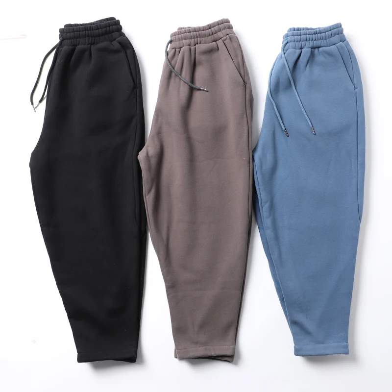 

Классические брюки-карроут Sle! Японские ретро-спортивные повседневные мужские брюки-джоггеры свободного кроя с флисовой подкладкой в стиле Dad Pants