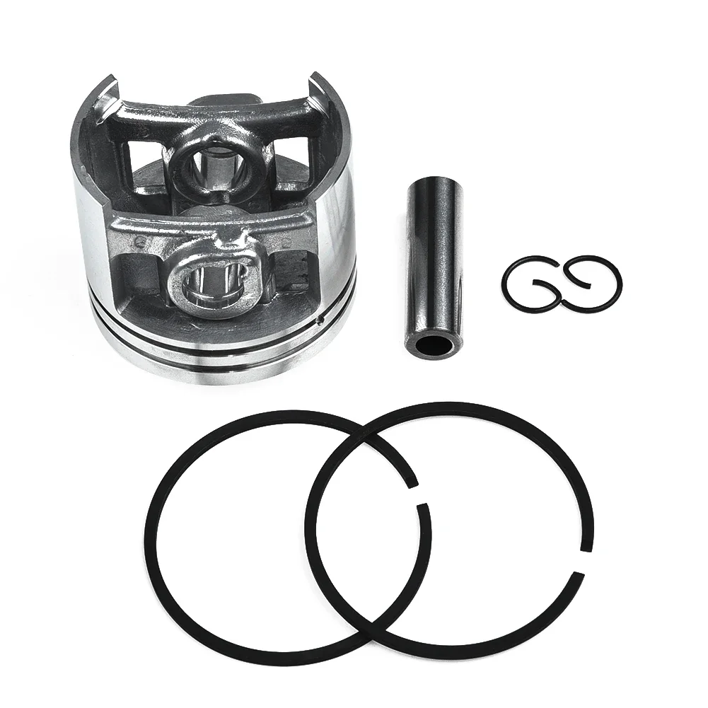 For Piston For Ring Pin Kit 46mm Diameter for For 028 SUPER For 028AV For 028WB Chainsaw OEM Cross Reference 1118 030 2003