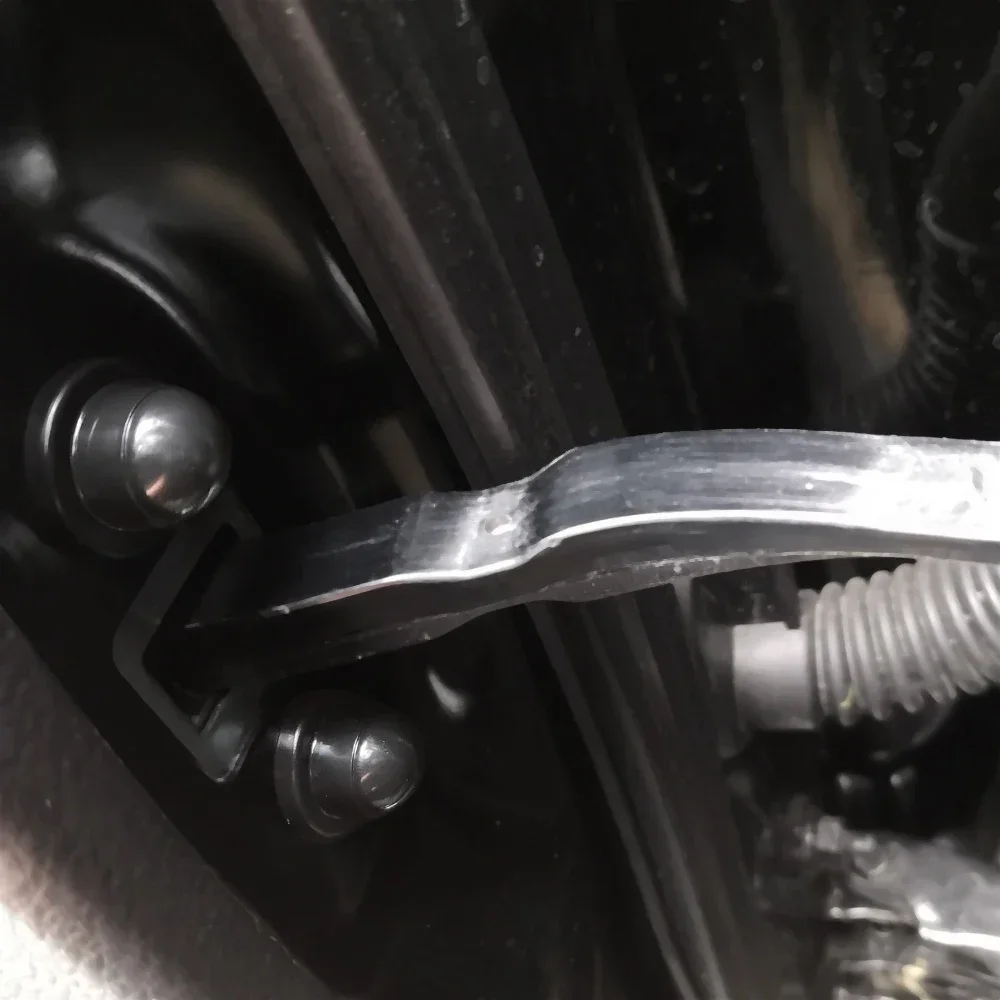 Car Door Screw Nuts Cap Universal 12Pcs Door Screw Protection Cap Cover Bolt Doors Lock Screws Nuts Protector Accessories