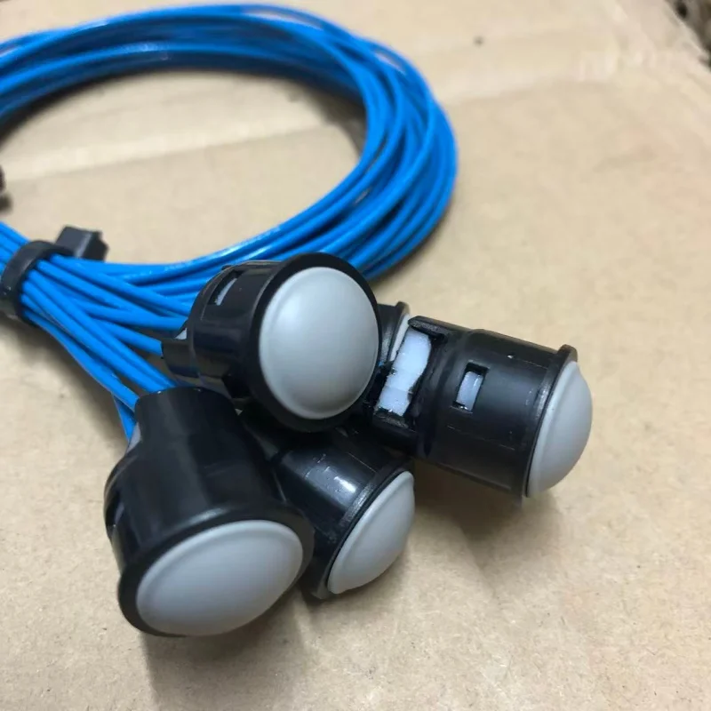 Immagine 3: Pulsante joystick per escavatore 5 pezzi (grigio 2 linee) 635-8205 per CAT 336Gc 330Gx