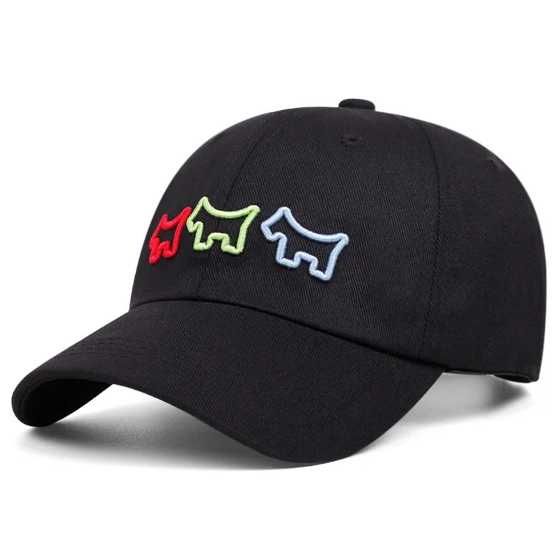 National Flag Embroidered Baseball Cap European American Popular Rose Peaked Hat High Quality Cloud Hip-hop Snapback Cap