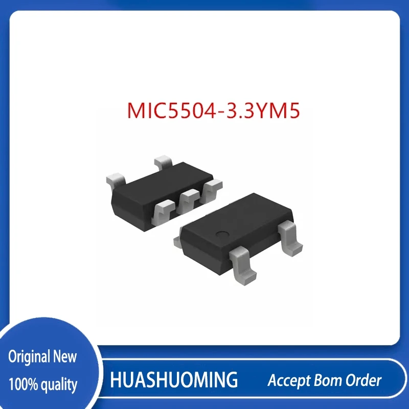 50Pcs/Lot  MIC5504  MIC5504-3.3YM5 SOT23-5 FM2819  2819 SOT23-6