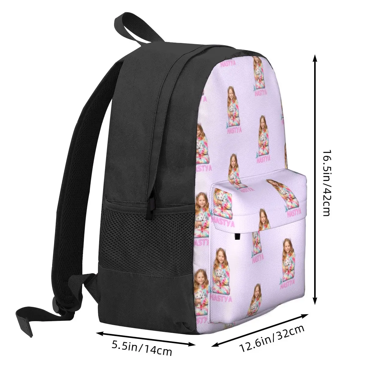 Funny Like Nastya Women Backpack Casual Student School Bag Child Gift Laptop Rucksack Teenage Waterproof Rucksack