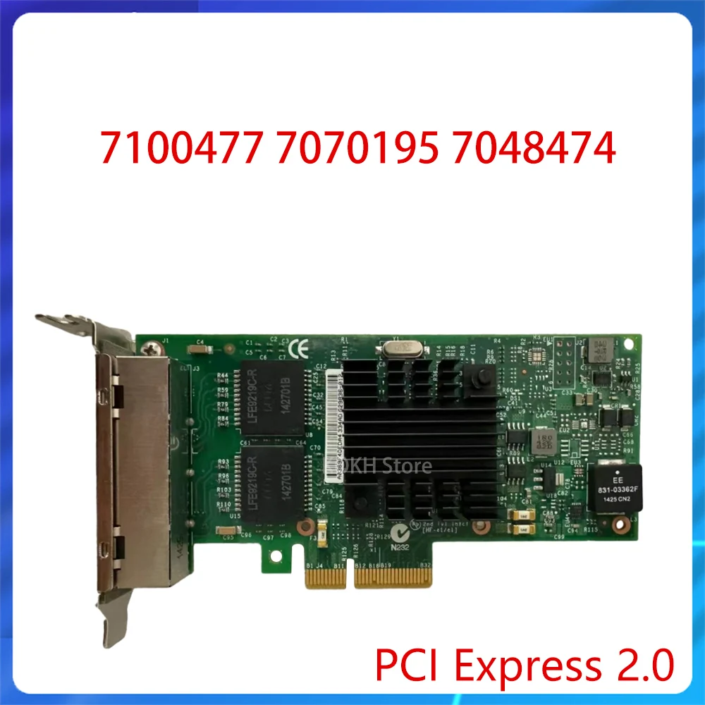 بطاقة محول شبكة gigabit 4 منافذ ، رباعية المنافذ gba pci express ، أصلية ،/من من من من من من