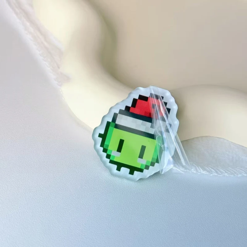 Spiel Stardew Valley Junimos Cosplay Kühlschrank Magnet Kawaii Acryl Magnetische Zubehör Weihnachten Dekoration Ornament Requisiten