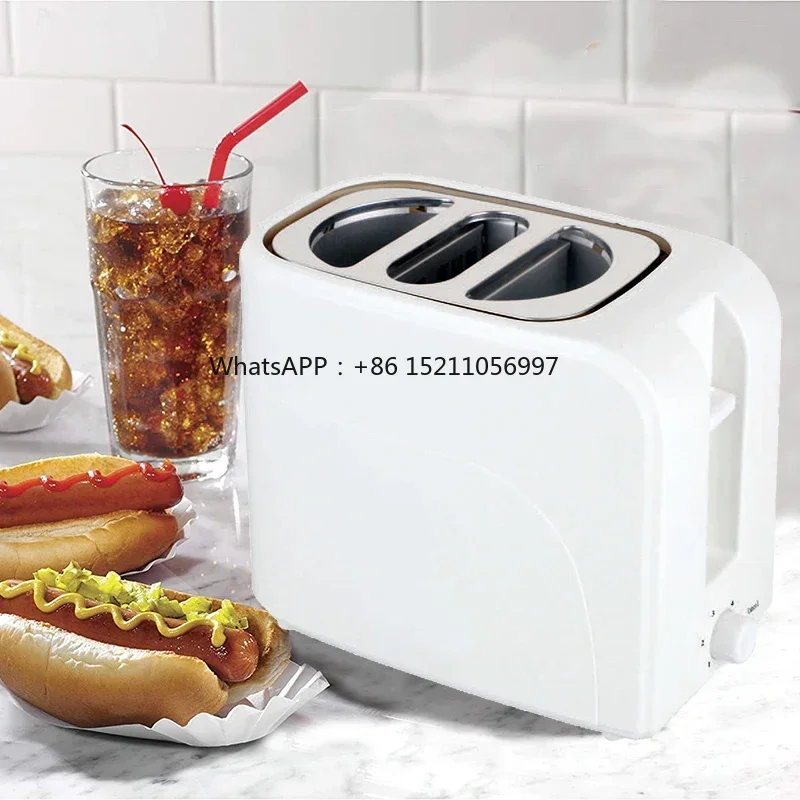 5 Setting Hot Dogs on a Stick Retro Pop Up Toast Fits 2 Regular or Extra Plump For Burger Bun Adjustable er