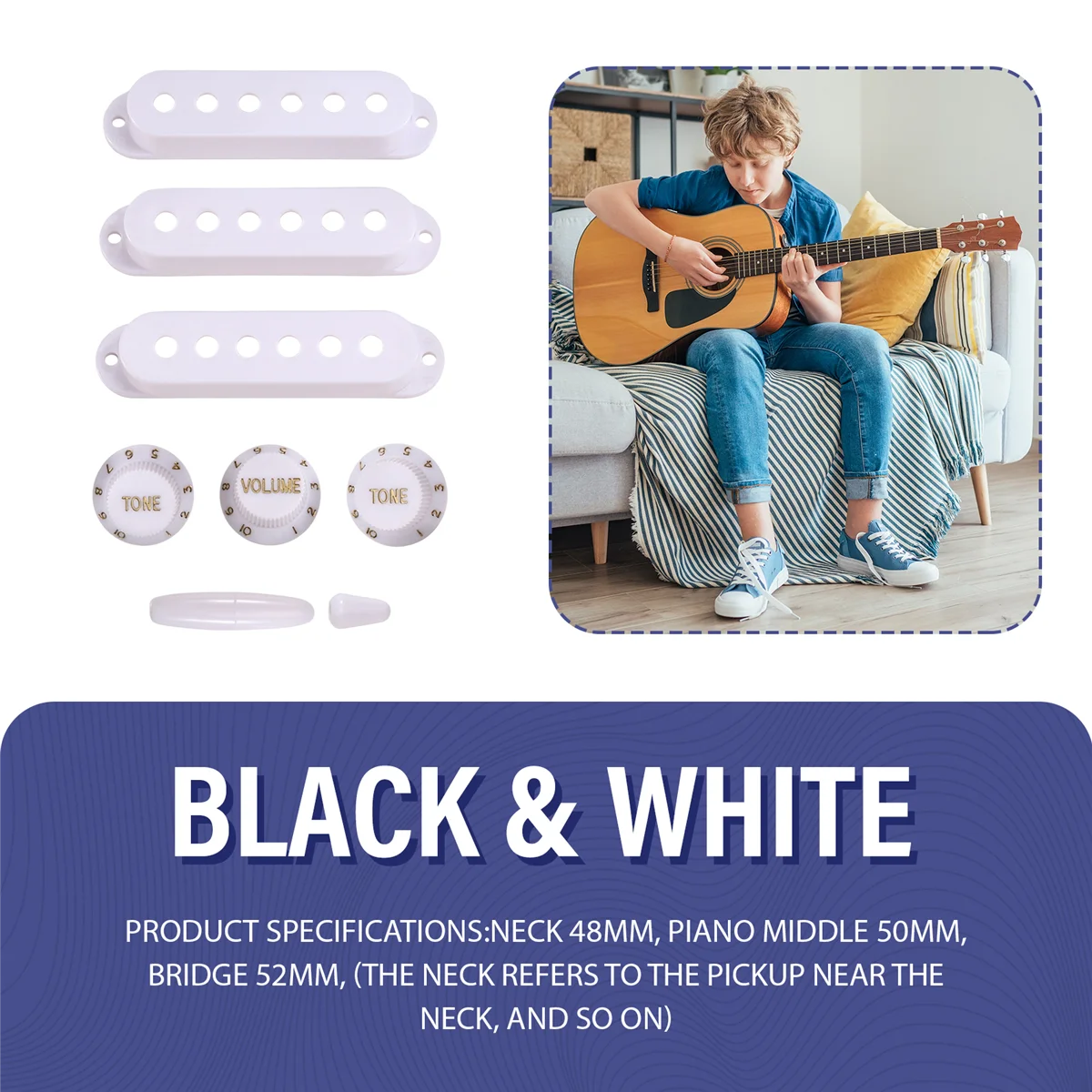 

2525 + 2 комплекта, ручка регулировки громкости электрогитары, комплект крышек SQ, ручка регулировки тона, крышка потенциометра, корпус звукоснимателя