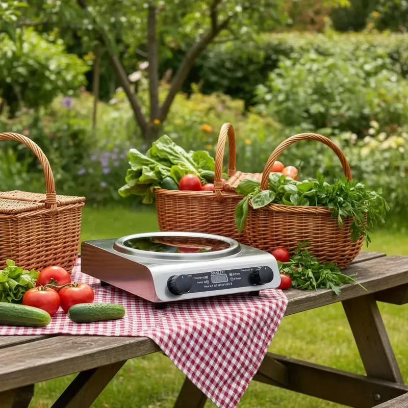 High-quality touch-sensitive high-power intelligent multi-function concave desktop induction cooker, suitable for kitchen and