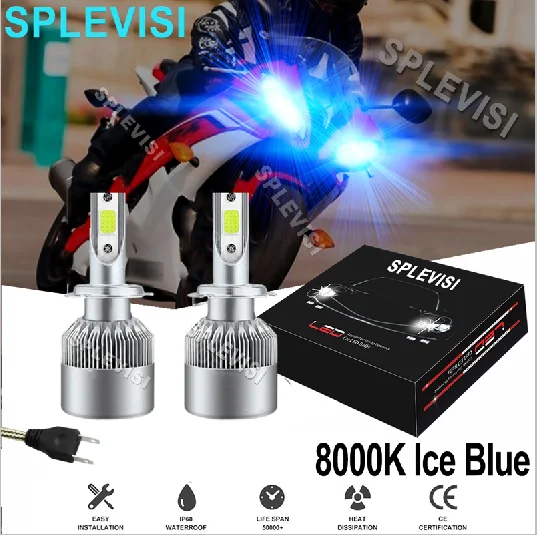 H7 LED Headlight Replacement Bulb For Yamaha YZF R1 2007 2008 2009 2010 2011 2012 2013 2014 2015 2016 2017 2018 2019 2020 2021