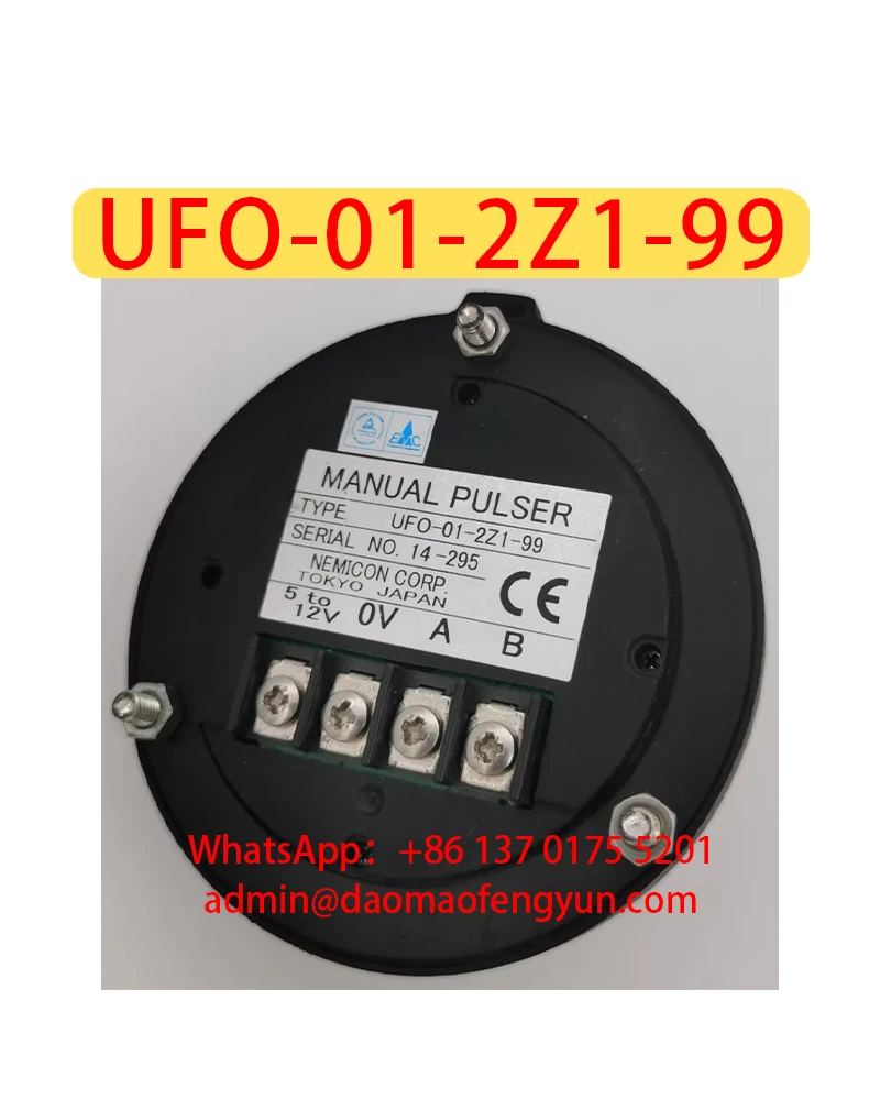 

UFO-01-2Z1-99 Used Hand Wheel Manual Pulser Tested for Normal，Fast shipping，The shipment will be arranged after passing the test
