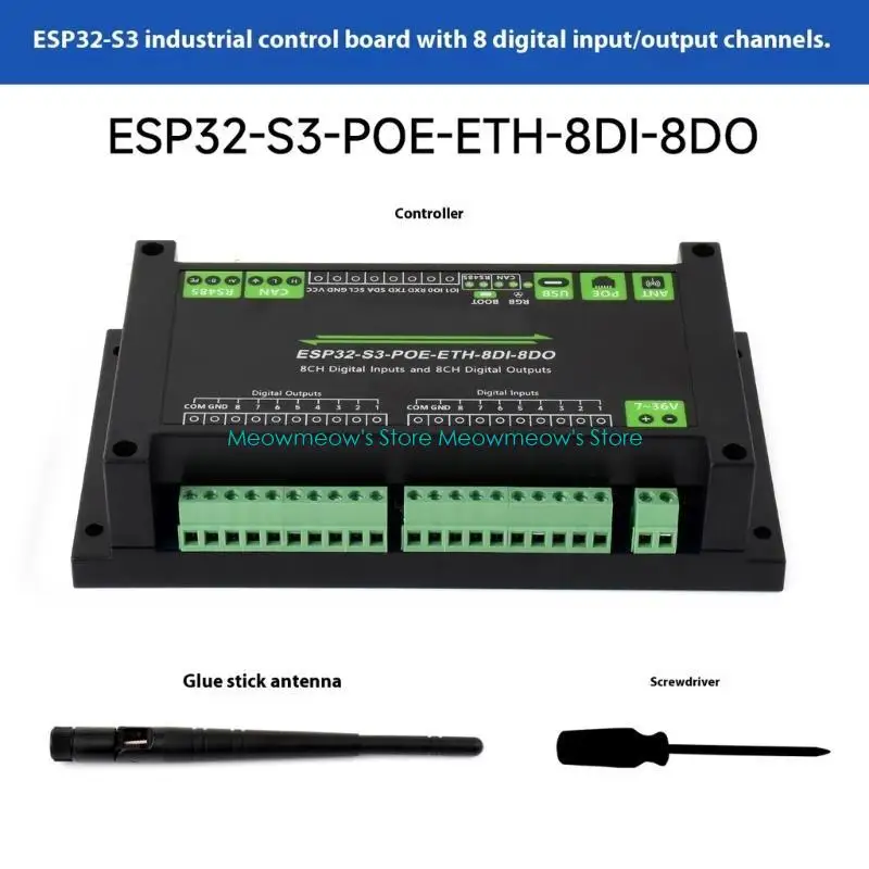 W91A 8 Channel Programmable GPIO Controller Module For Automation And smarting Home