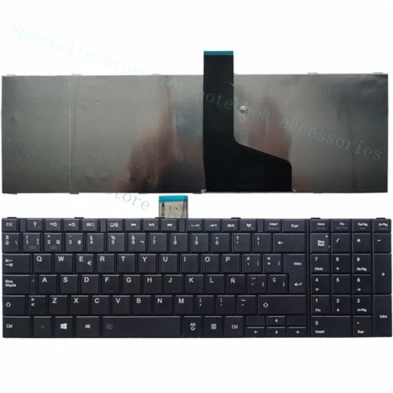 

A++ Spanish Keyboard for Toshiba Satellite C850 C850D C855 C855D L850 L850D L855