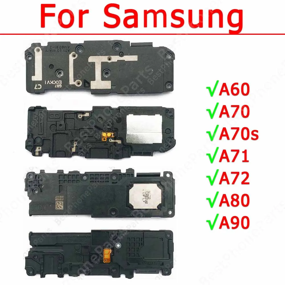 Loudspeaker For Samsung Galaxy A60 A70 A70s A71 A72 A80 A90 5G Loud Speaker Buzzer Ringer Sound Module Bell Board