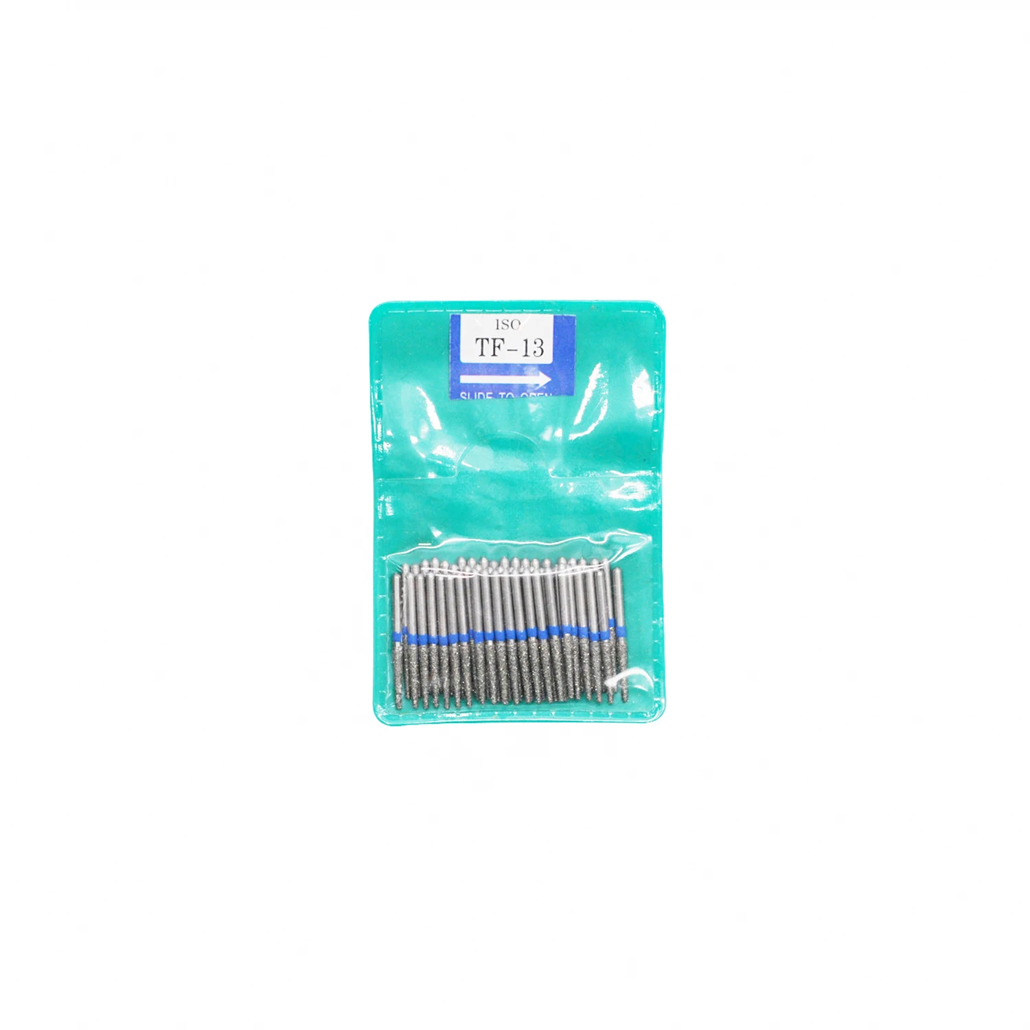 50Pcs Dental 1.6mm Diamond FG High Speed Burs TF Series for Teeth Polishing Smoothing Professional Dentist Care Tools