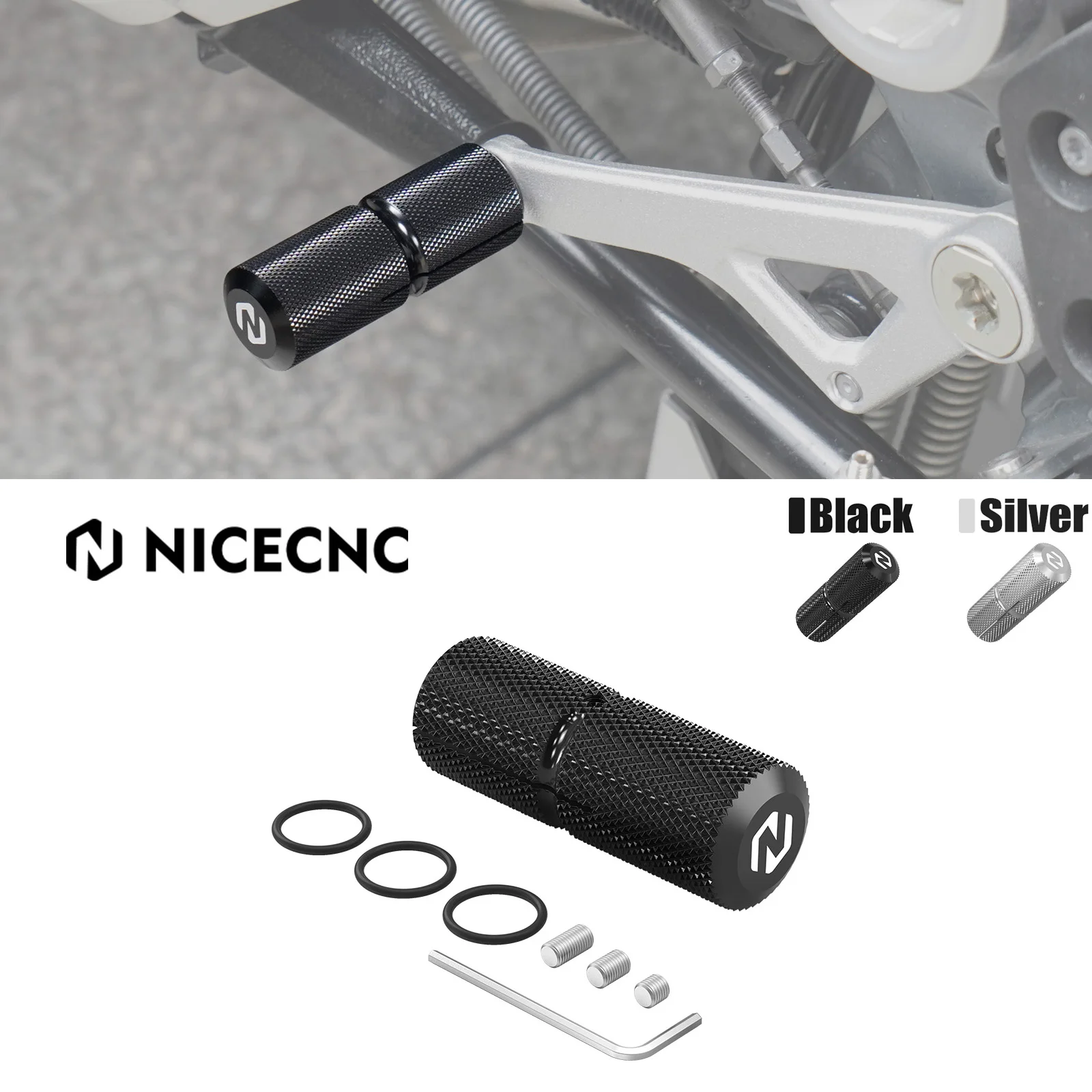 

For BMW R 1250 RS 1250 GS Adv NICECNC Gear-Shift Extension 1250 RT 1200 RS LC 1300 GS Adv 1200 GS LC Adv R nineT 1150 GS /GS Adv