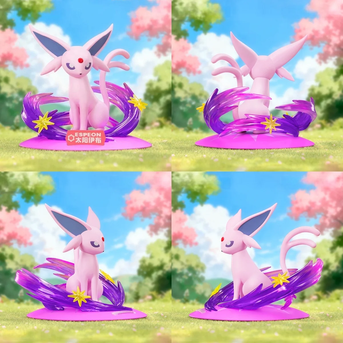Originalprodukt Pokemon Anime Actionfiguren PIKACHU Mewtwo GENGAR SYLVEON LUCARIO Sammlerstücke Modell Ornament Spielzeug Geburtstagsgeschenk – Detail 2