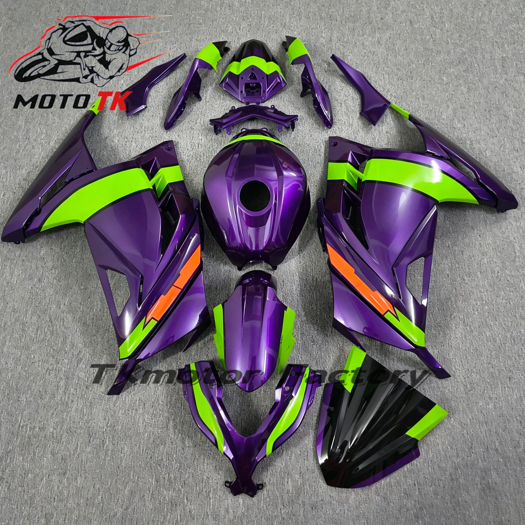 Motorcycle Fairings Kits For KAWASAKI Ninja300 EX300 2013 2014 2015 2016 2017 For Ninja 300 13-17 Replacement Fairing Kit