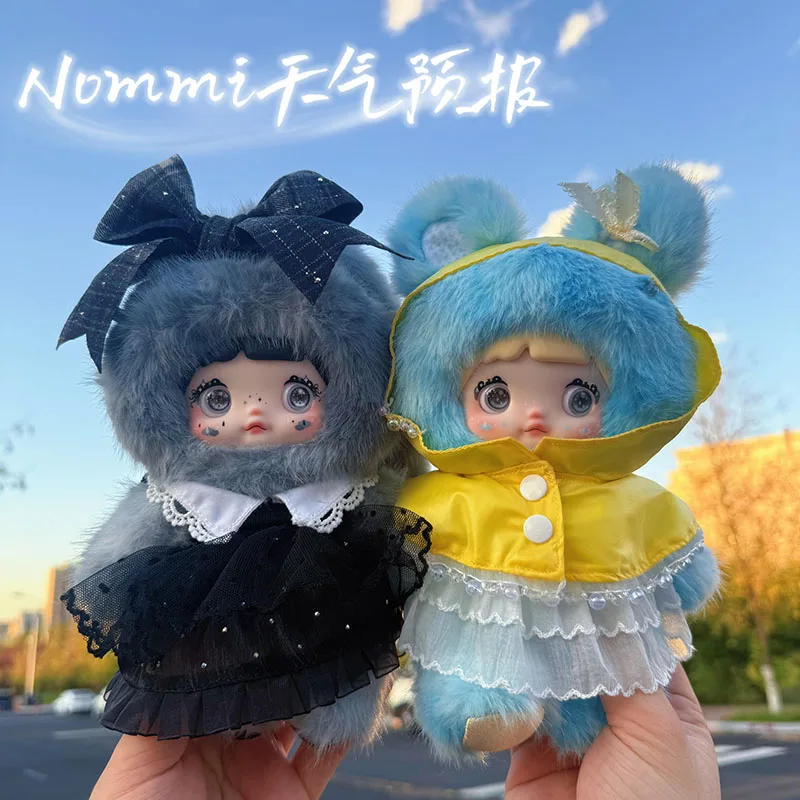 

Nommi Weather Forecast Trendy Vinyl Face Blind Box Plush Doll Handmade Birthday Gift for Girls Surprise Mysterious Toy