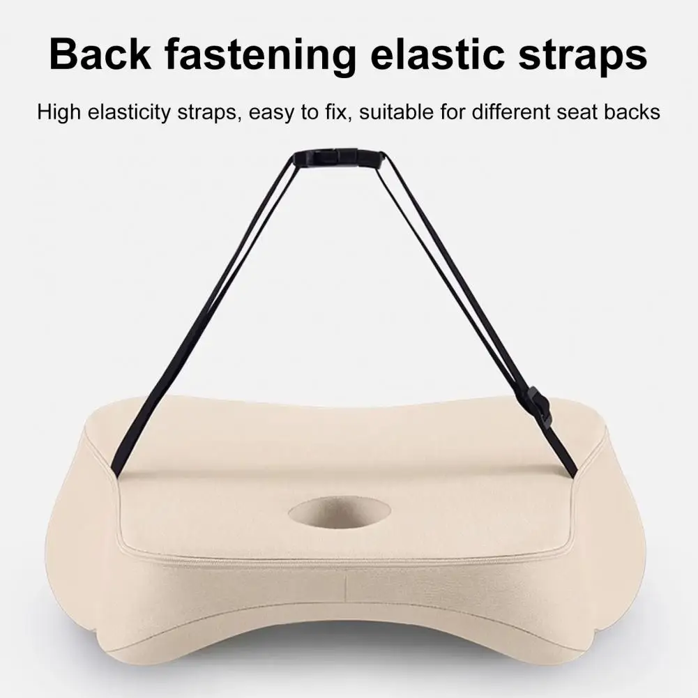 Ergonomic Back Support Cushion Adjustable Sliders Back Support Ergonomic Memory Foam Lumbar for Office for Long for Comfort
