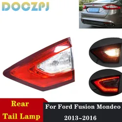 Car Rear Bumper Inner Brake Taillight Assembly For Ford Fusion Mondeo (NH)2013 2014 2015 2016 LED Tail Lamp