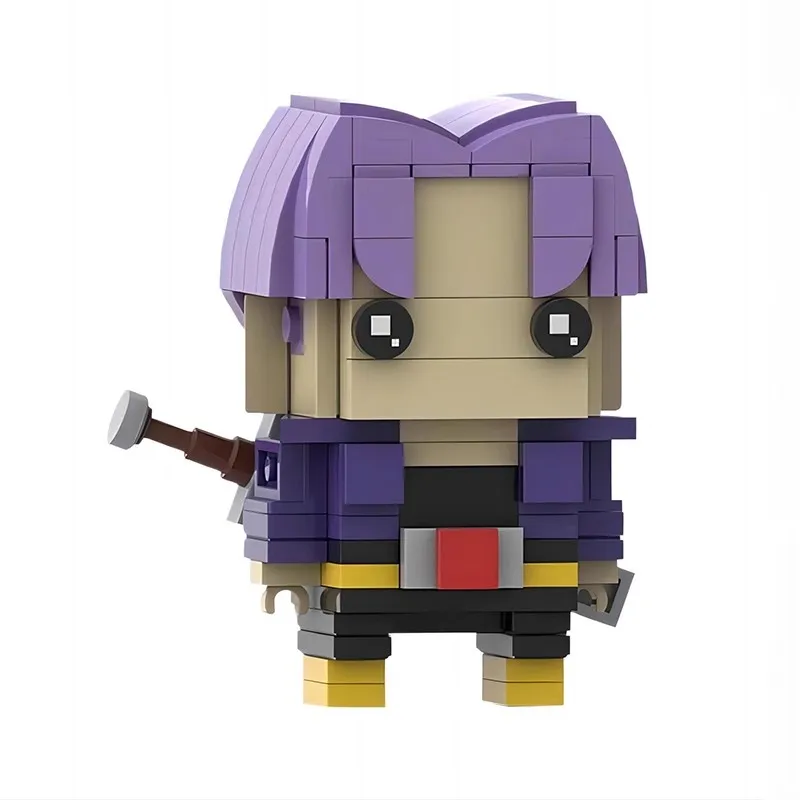 MOC-Anime Figuras Building Blocks para Crianças, Brickheadz Sets, Sete Dragões, Pearl Z, Super Guerreiro, Brinquedos, Presentes de Natal, Idéias