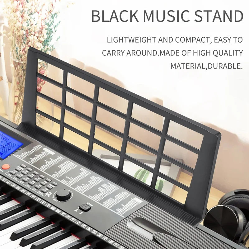 

Keyboard Music Score Stand Sheet Musical Instrument Parts Portable Holder Suitable