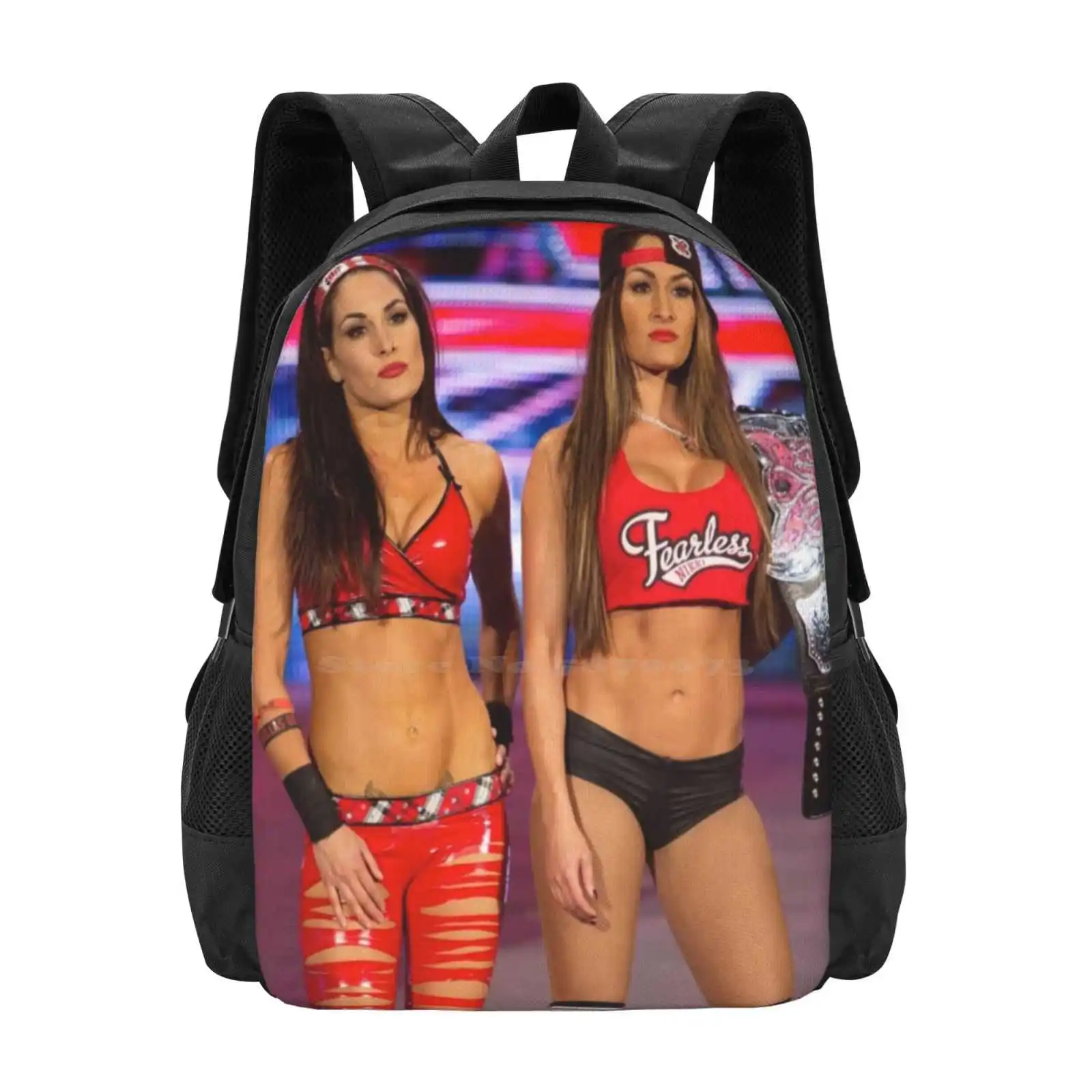 

Рюкзаки Bella Twins для школы, дорожные сумки для девочек-подростков, модные дешевые сумки Charlie Friendstv Love Quote Noahbeck Dixie Saying