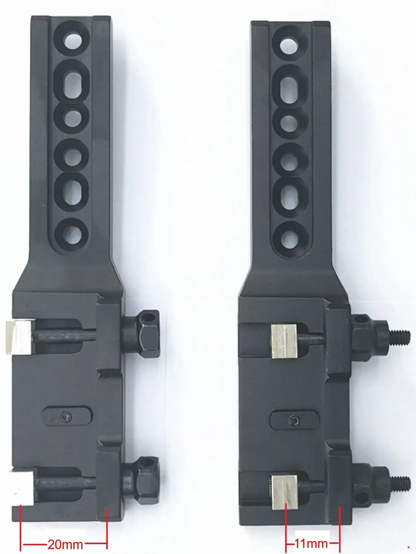 Montagem em trilho de 11 mm e 20 mm para HAP HAWK SCOPE PARD ZULUS NVH base adaptadora de escopo de visão noturna