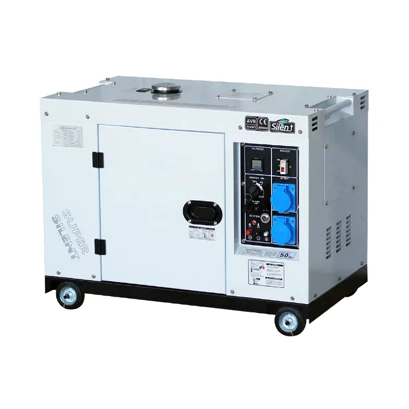 

12KW silent generators for home 15kva portable generating Movable with wheels generator digital silent diesel Smart