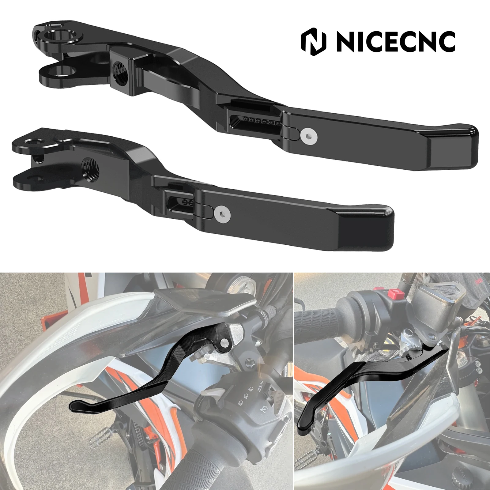 

For 22-25 Husqvarna Norden 901 Shorty Clutch Brake Lever for KTM 890 Adventure R 2021-2025 790 Adventure 19-25 790 ADV R 19-20