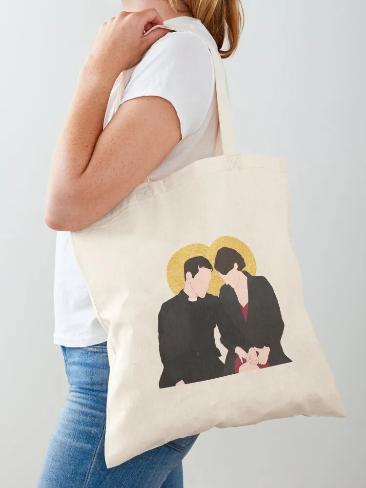 Fleabag Season 2 Tote Bag Women's tote bag Cloth bags foldable reusable bag supermarket folding