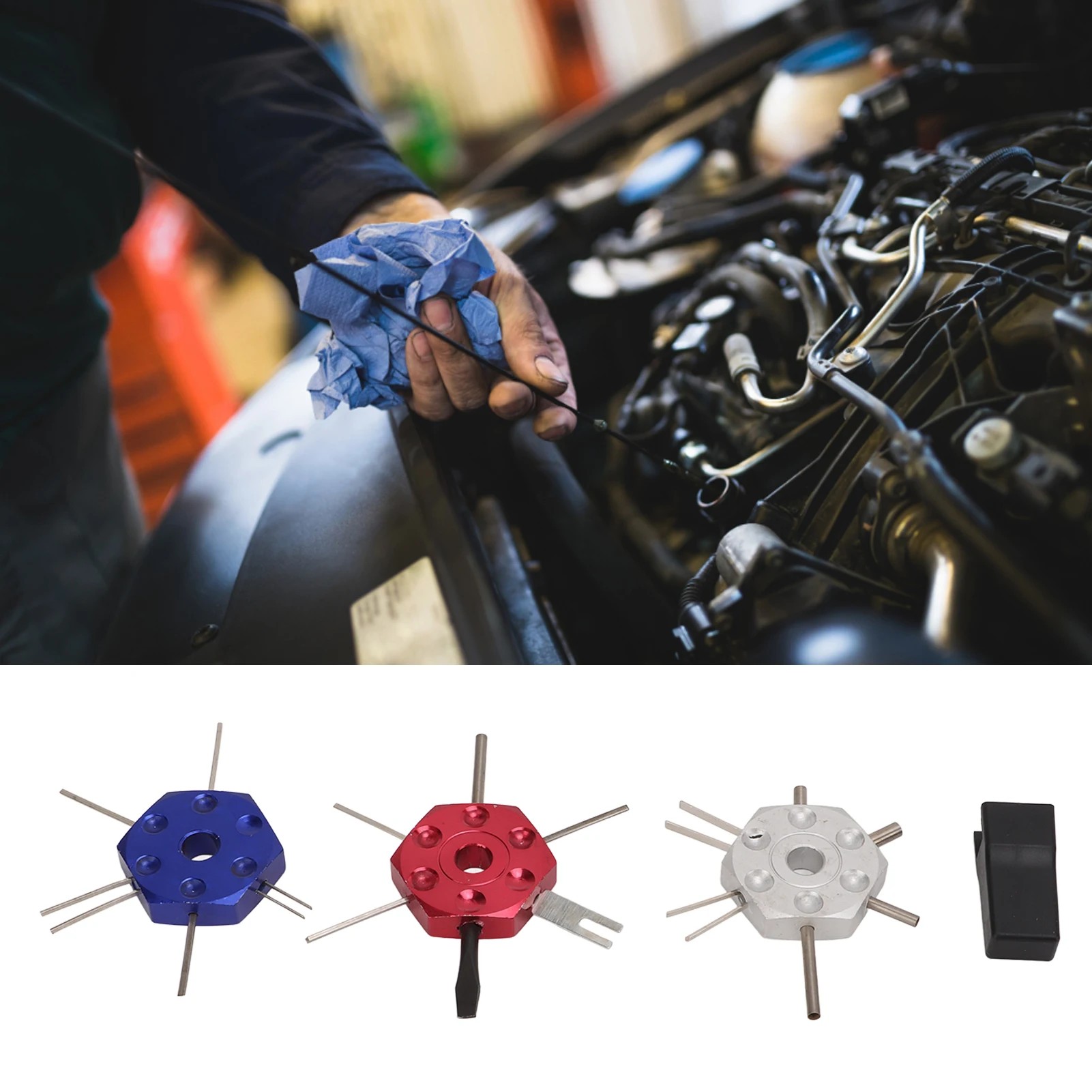 

Car Wire Terminal Removal Tool Kit with Storage Box wire terminal pin extractors Automotive Disassembly Tools For Ford