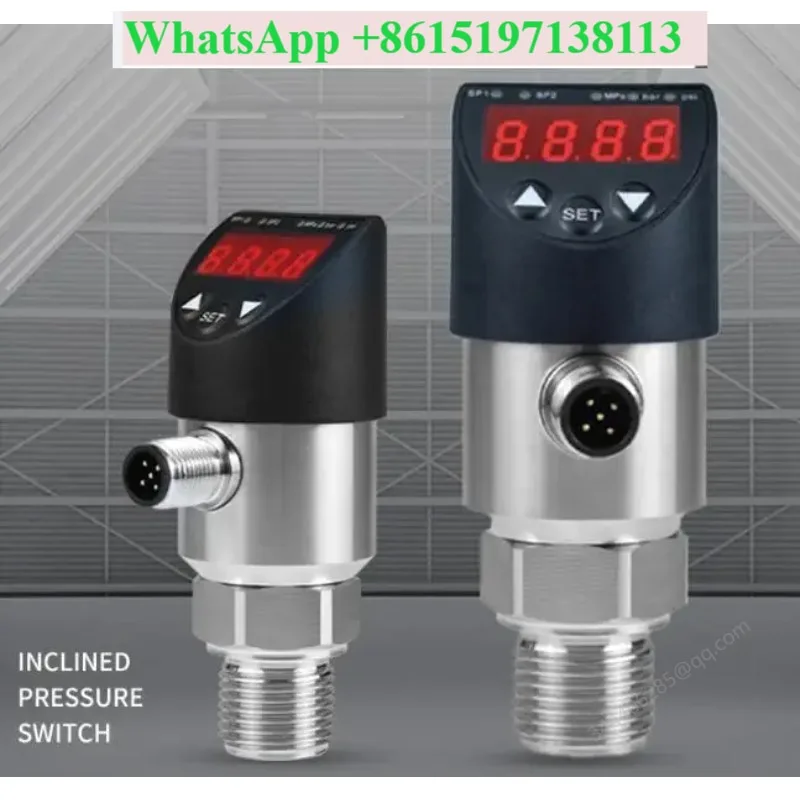 Adjustable Inclined Electronic Pressure Switch with Smart Digital Display for Flat Film Pressure Control