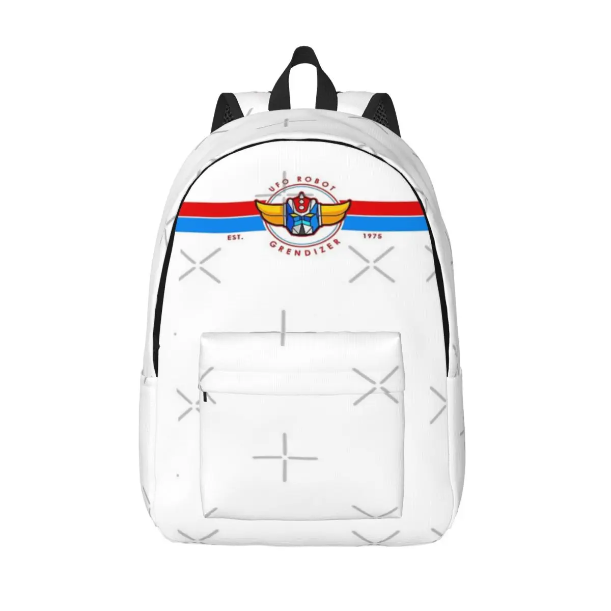 

419 Ретро широкий Grendizer Простой и стильный рюкзак Холщовый рюкзак Сумки