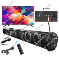 Wireless Bluetooth Soundbar System, Super Bass, Wired Surround Stereo, Budget TV for Home Theater, Unfair, BS10,BS28A,BS28B