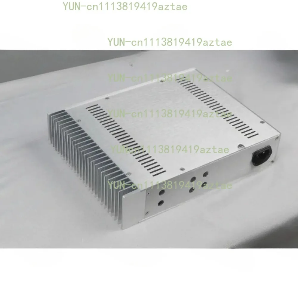 Full Aluminum Single-Side Heat Dissipation Amplifier Case 3207S, Pre-Power Amplifier Chassis for DIY Audio