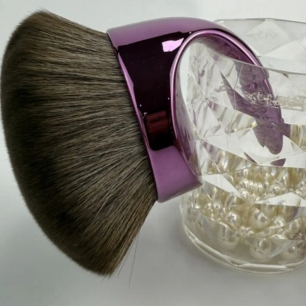 Pennello Kabuki per il corpo Beauty Blend & Blur Setole vegane Applicatore per miscelazione professionale Pennello per fard in polvere extra large