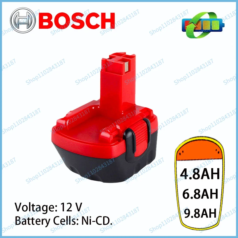 

Ni-CD аккумулятор Bosch 12 В PSR1200 для дрели Bosch 12 В GSR 12 VE-2, GSB 12 VE-2PSB 12 VE-2, BAT043 BAT045 BTA120