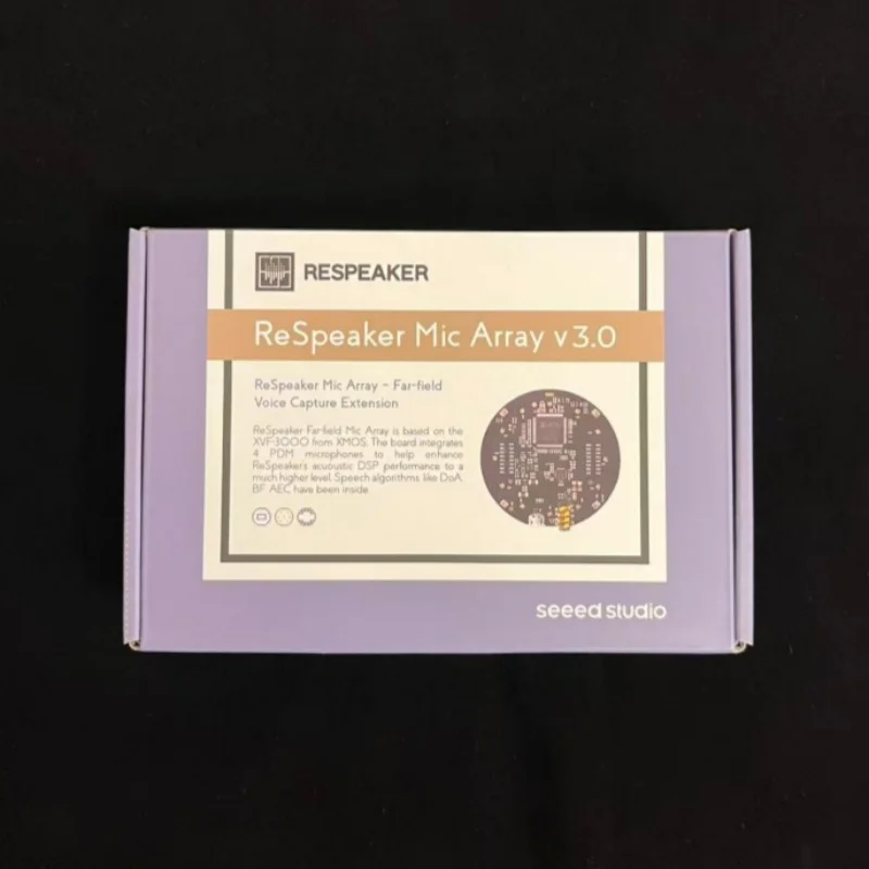 ReSpeaker Mic Array v3.0 Microphone Audio ReSpeaker Platform (Upgraded from v2.0)