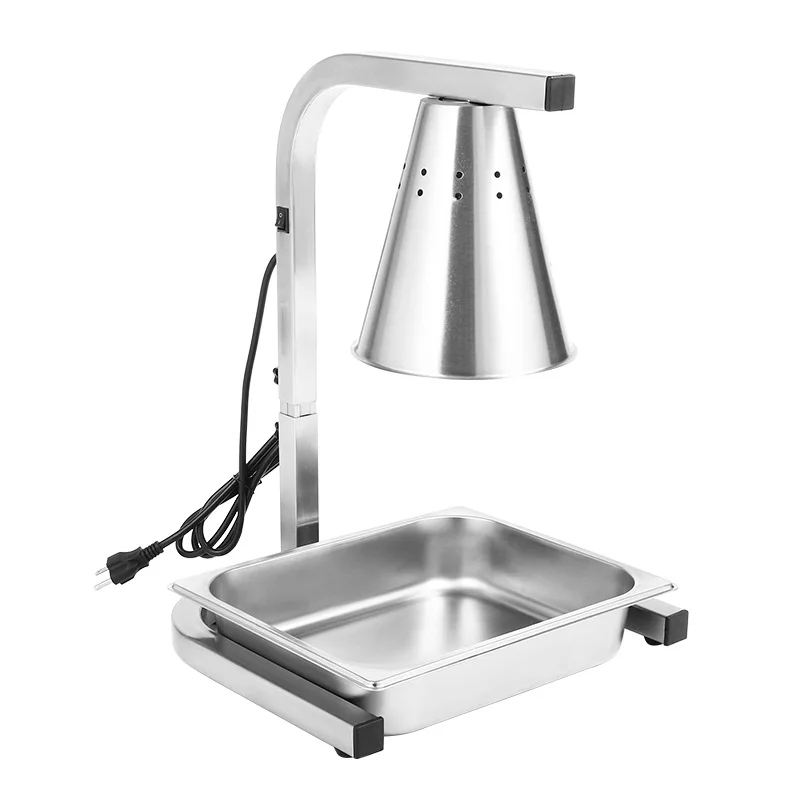 

Stainless steel insulation lamp Self-service food heating lamp Food insulation