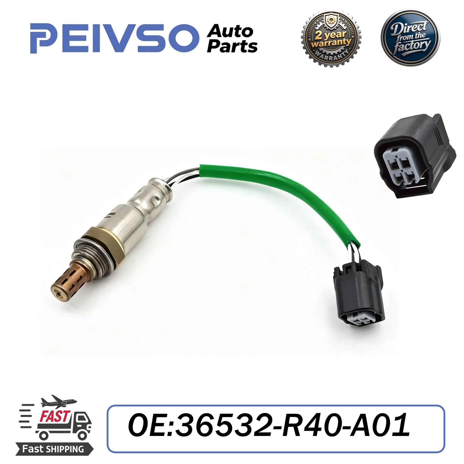 36532-R40-A01 New Downstream Air Fuel Ratio Lambda O2 Oxygen Sensor For Honda Accord 2.4L Acura TSX 2.4L 3.5L 2008-2014 234-4462