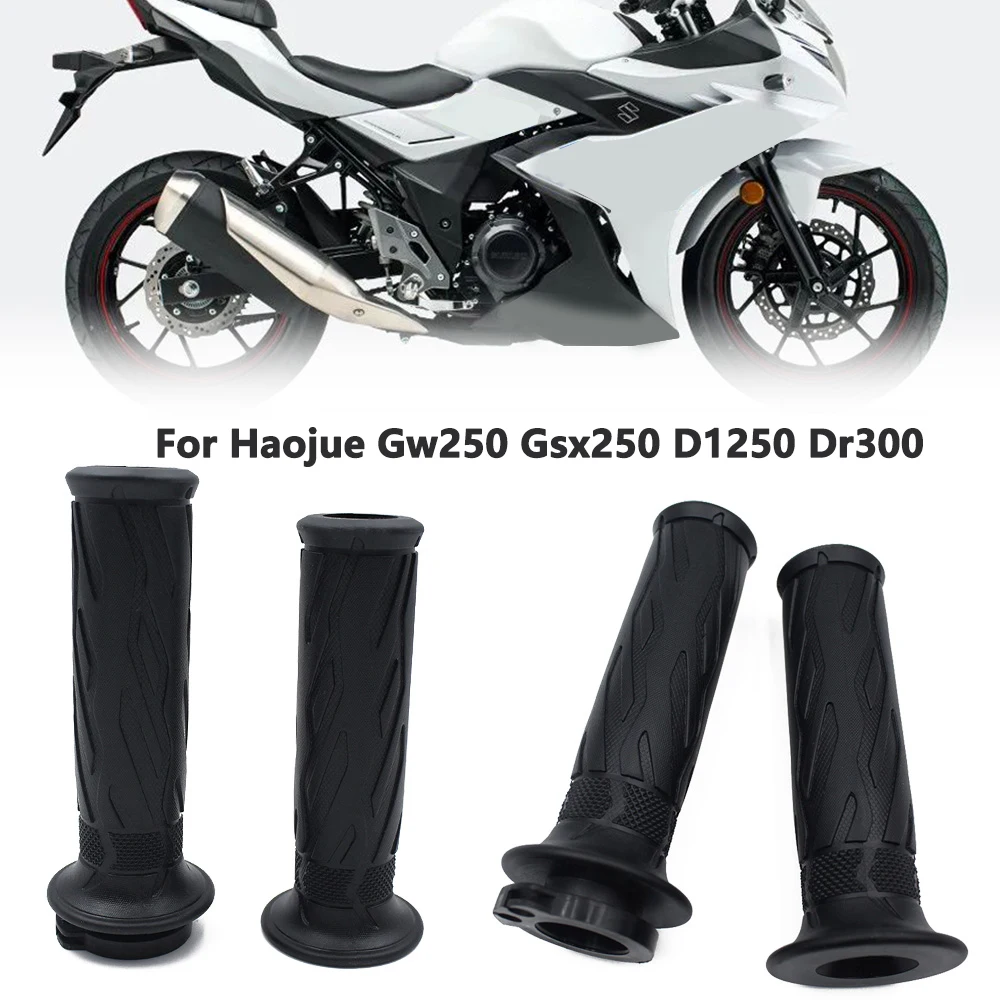 

Universal 7/8" 22mm Motorcycle Handle Grip Non Slip Rubber Throttle Grip For Motorbike Motocross Off Road E Bike Scooter