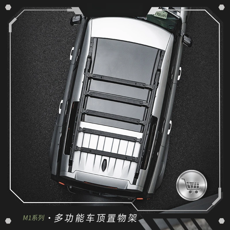 Applicable to Plumb Palambo Guard 110 Parcel Or Luggage Modified Slide Type Cross Bar Roof Expansion Platform Storage Rack