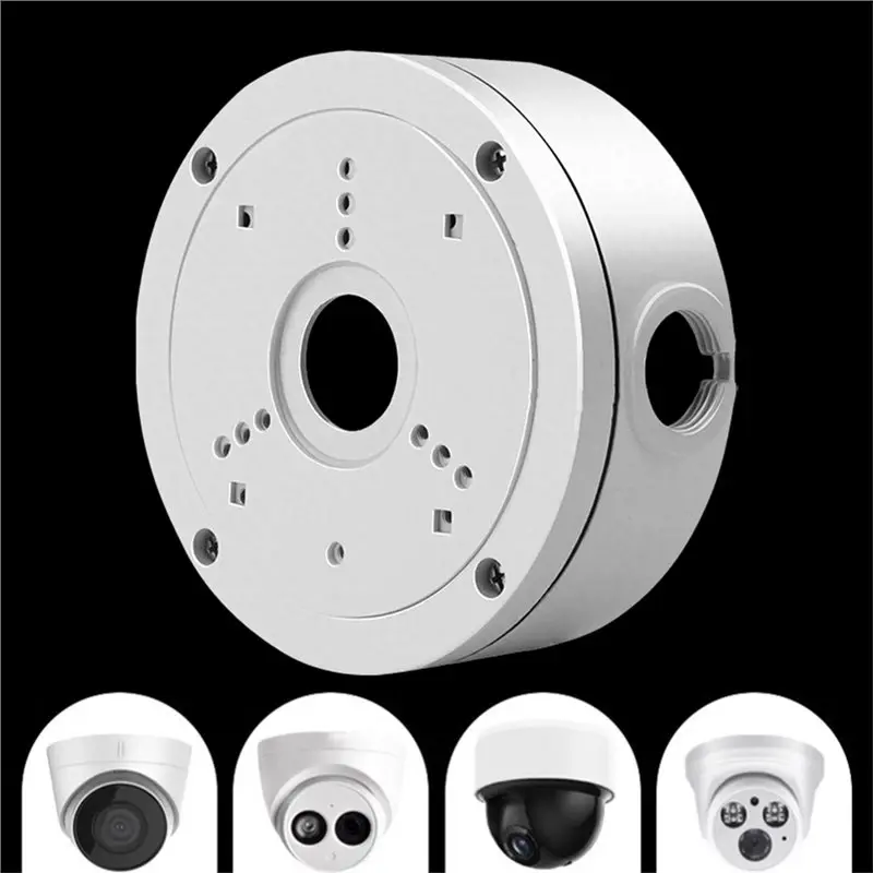 N93RNEW! For Hikvision DS-1280ZJ-XS DS-1280ZJ-S Junction Box Aluminum Bracket For CCTV Dome Bullet Camera Accessory