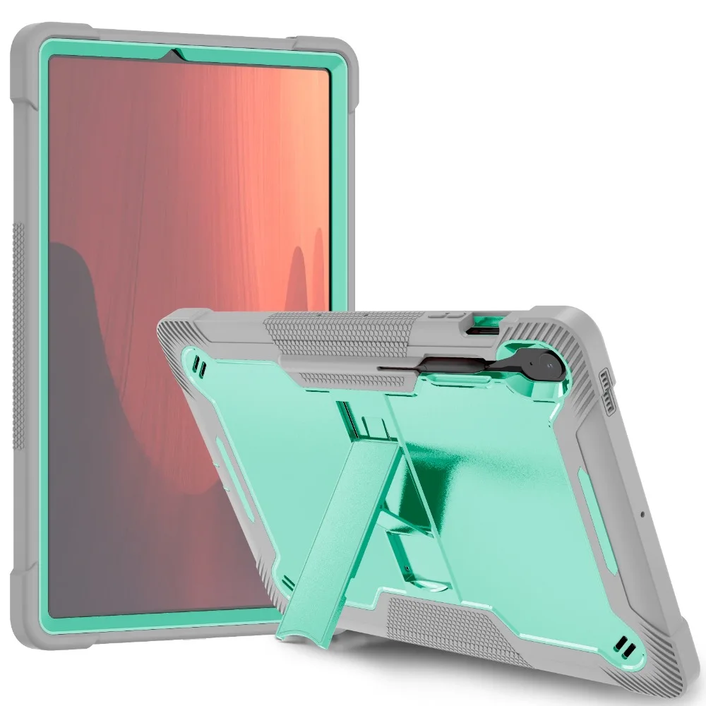 

Shockproof Case for Samsung Tab S10 FE Plus 2025 with Kickstand Heavy Duty Protective Cover