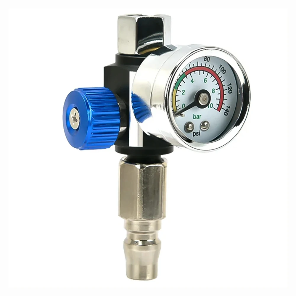 

Power Tool Pneumatic Tool Accessories Spray Paint Gun Air Pressure Regulator Gauge Pressure Regulating Valve With PF20 Connector
