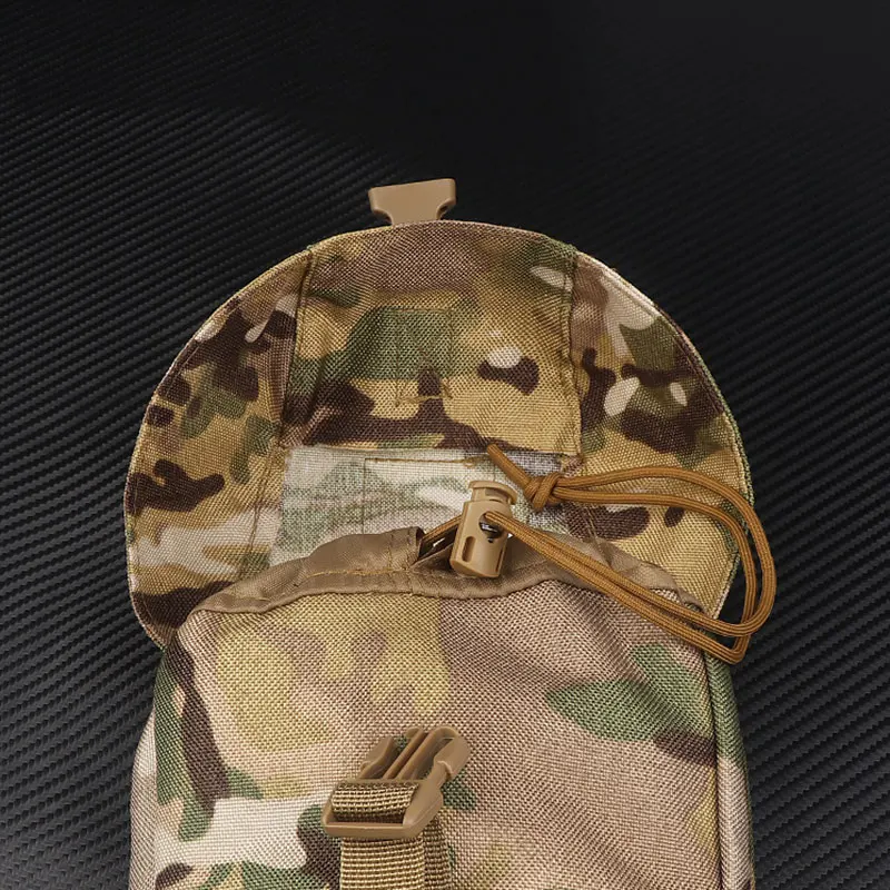 GP Tactical Storage Pouch, Large Quick Dry Recycling Bag, Utility Sundry Bag, Waist Belt, Universal Molle Expansion Pouches