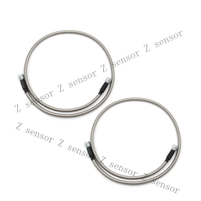 RRR+ 52& Stainless Braided Transmission Cooler Hose Lines for Chevy TH350 700R4 TH400 view 5
