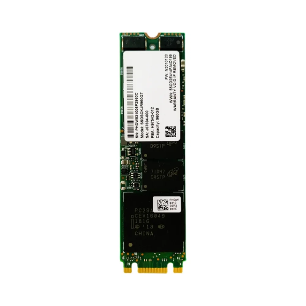 New and unopened SSD S3520 960G M.2 2280  Enterprise level Solid State Drive for Intel SSDSCKJB960G701